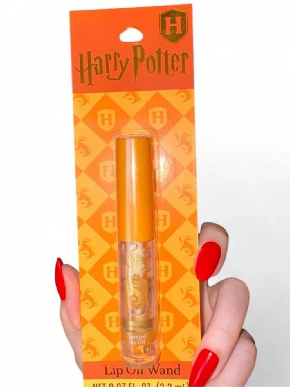 ✨ BRAND NEW Harry Potter Hufflepuff Lip Oil Wand - Honeysuckle Scented